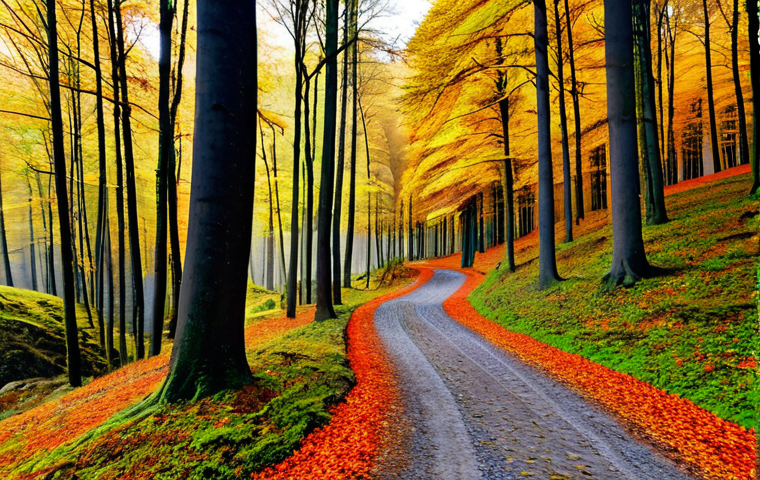 벨기에 사계절 날씨 - Summer Festival in Bruges**

"A bustling market square in Bruges, Belgium during a summer festival, ...