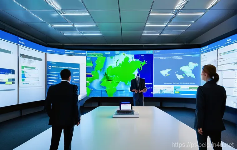 벨기에 무역 관세 - **Prompt 1: The Dawn of Digital Customs in Belgium**
    A wide-angle shot of a bright, modern, and ...